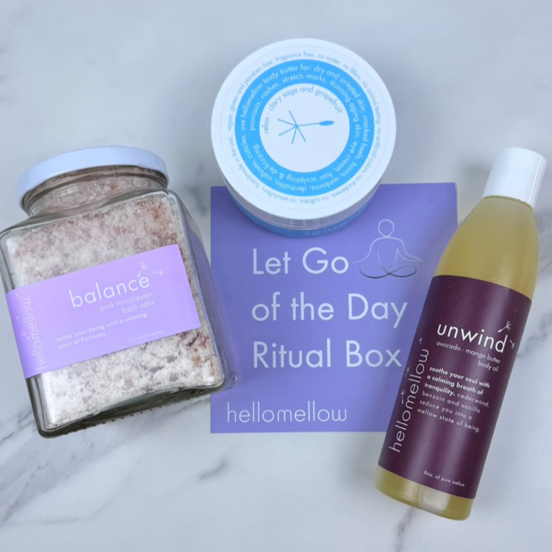 let go of the day ritual box