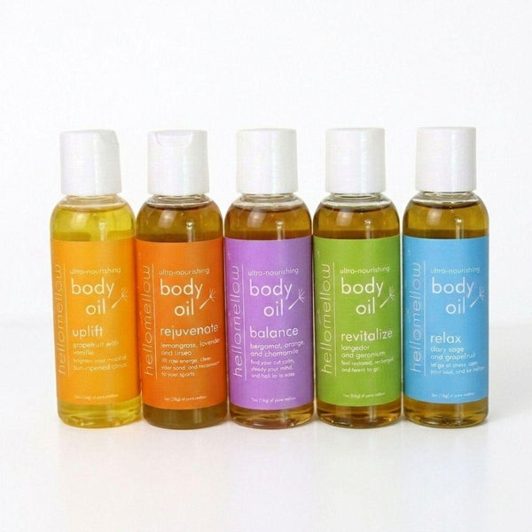 body oil try me set