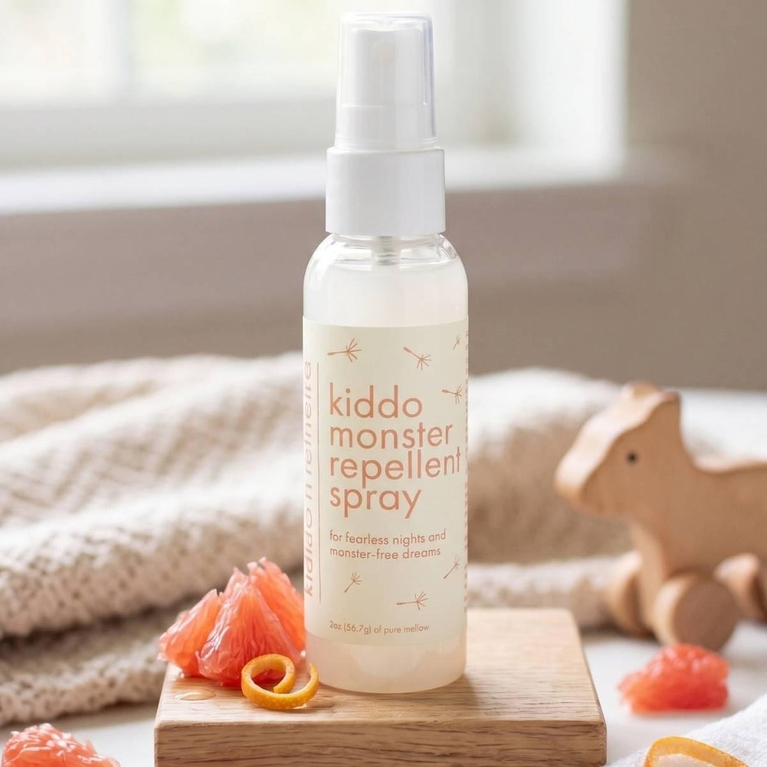 hellomellow kiddo monster repellent spray citrus aroma