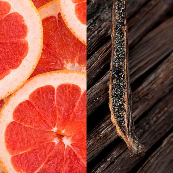 grapefruit and vanilla