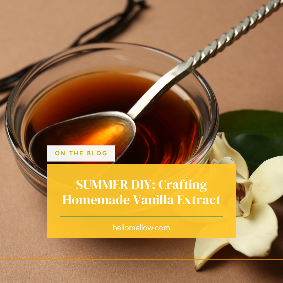 Summer DIY: Crafting Homemade Vanilla Extract with Tracy from Hellomellow