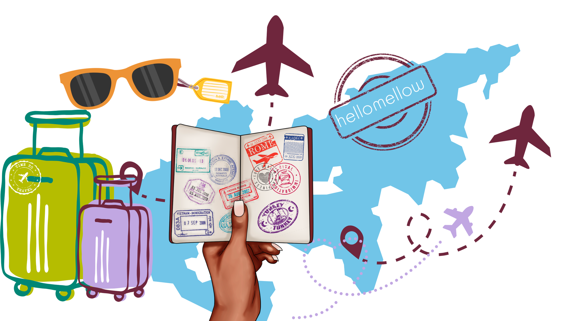 hellomellow vacay vibes lifestyle