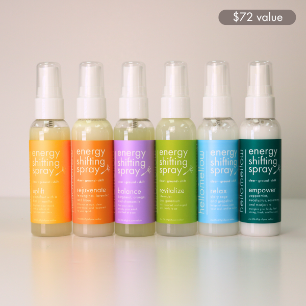 hellomellow energy shifting spray try me set