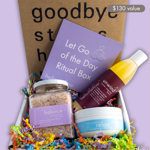 let go of the day ritual box