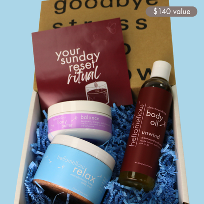 sunday reset ritual box