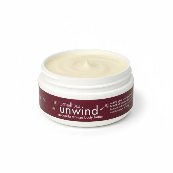 body butter · unwind