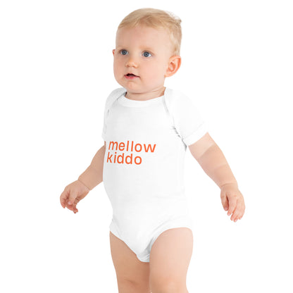 mellow kiddo onesie - white or grey