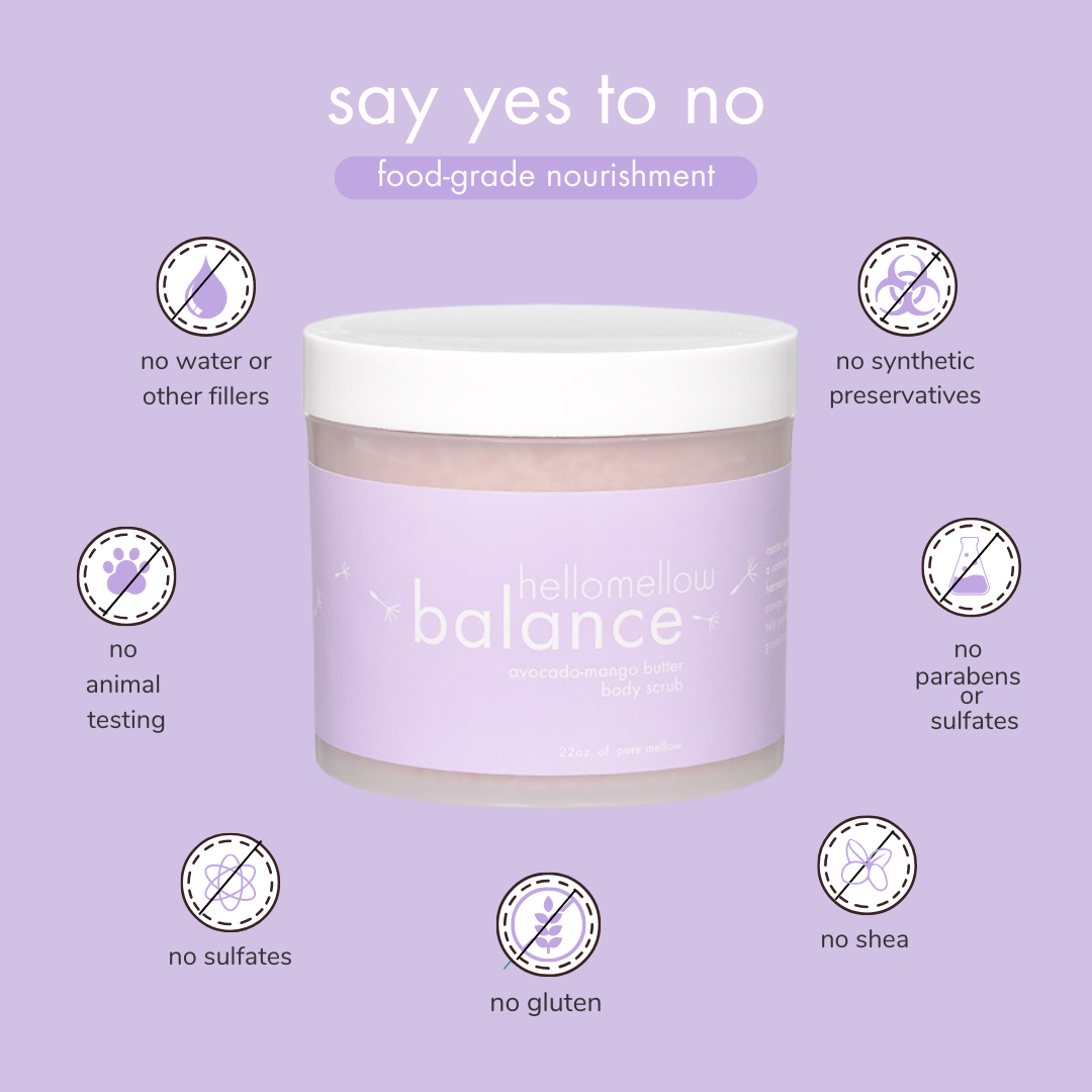 body scrub - balance