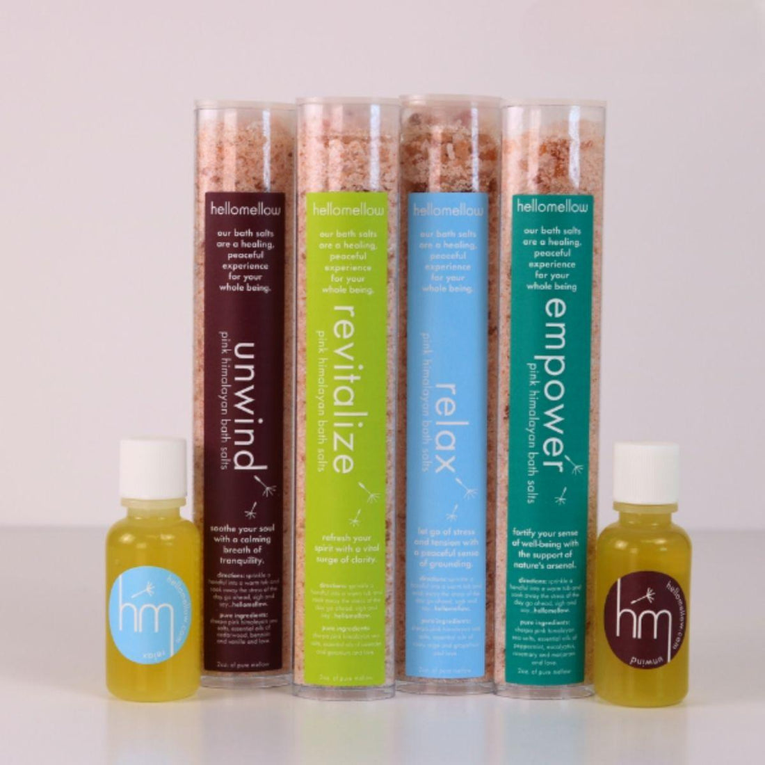 bath salt try me set with 2 mini oil samples