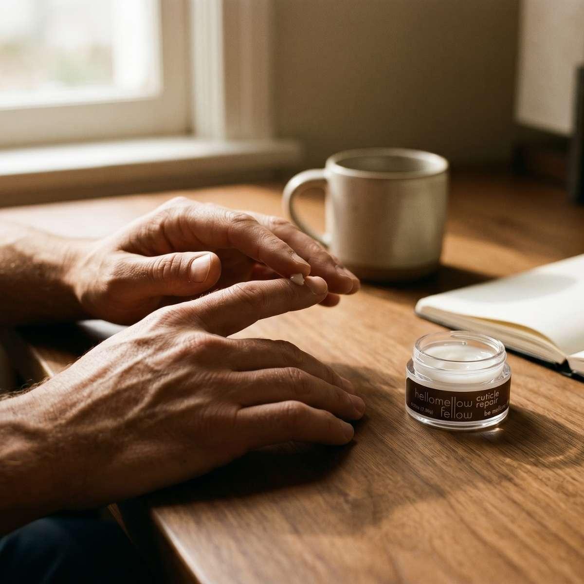 fellow cuticle butter in use