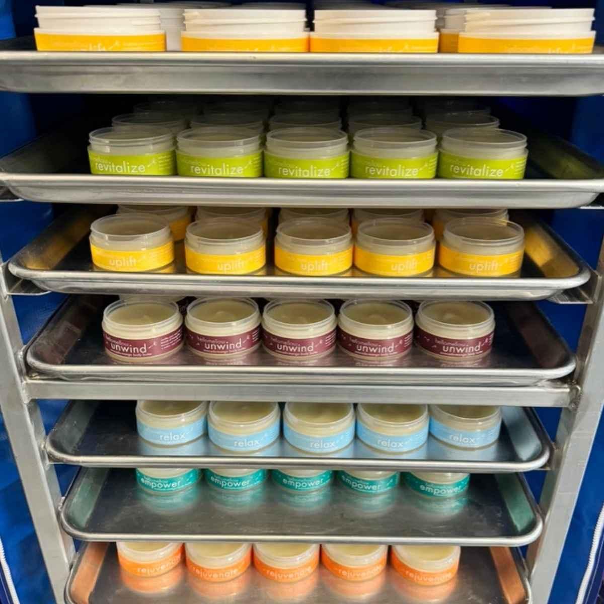hellomellow body butter production