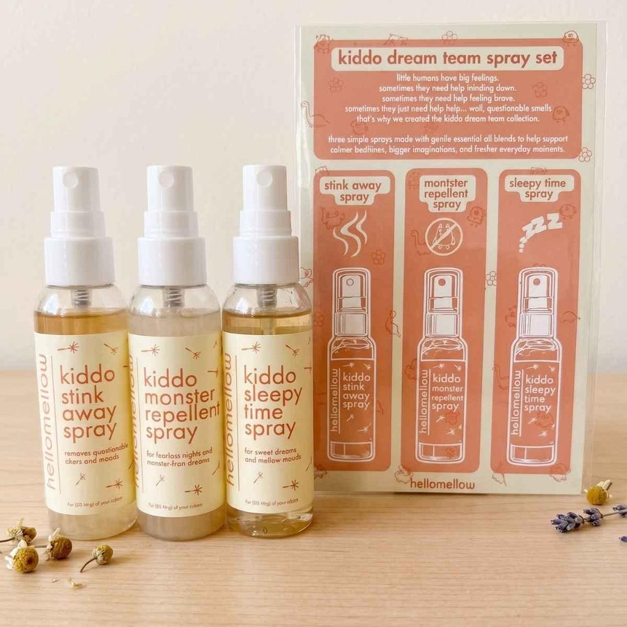 hellomellow kiddo dream team spray set