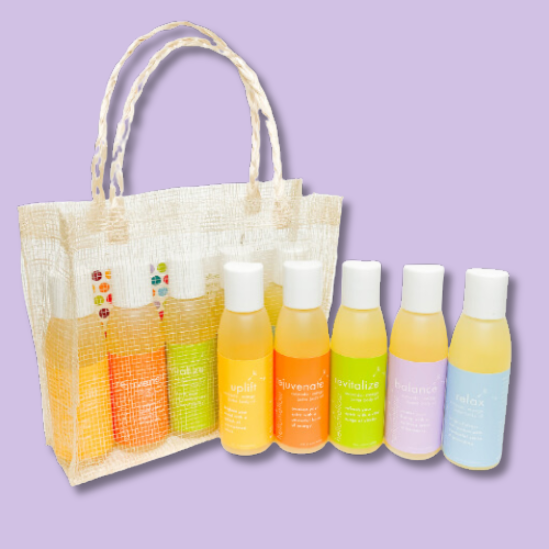 body oil sampler set