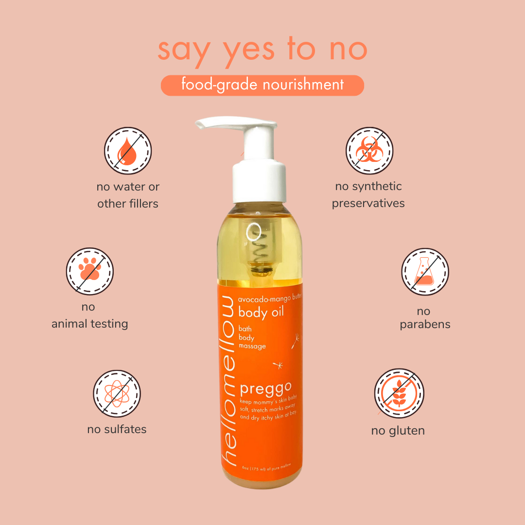 preggo - body oil