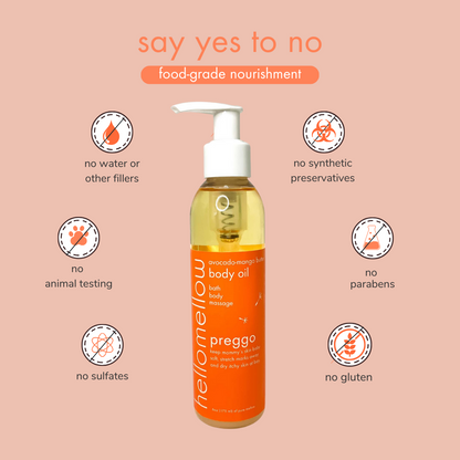 preggo - body oil