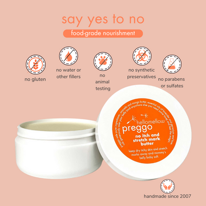 preggo - no itch and stretch mark butter