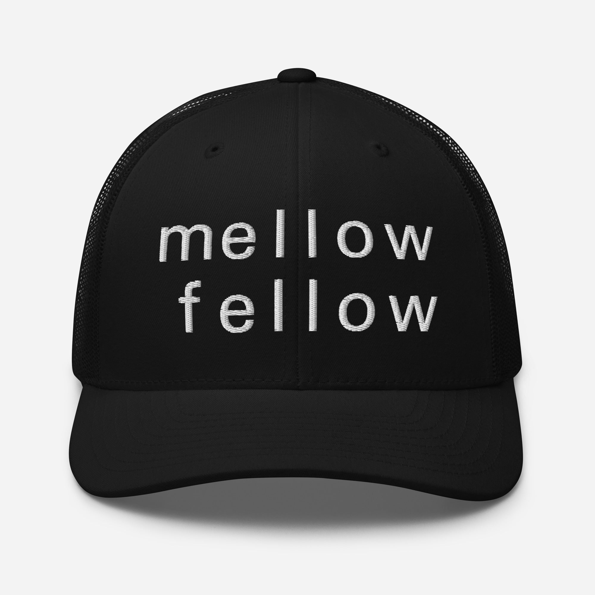 mellow fellow trucker cap