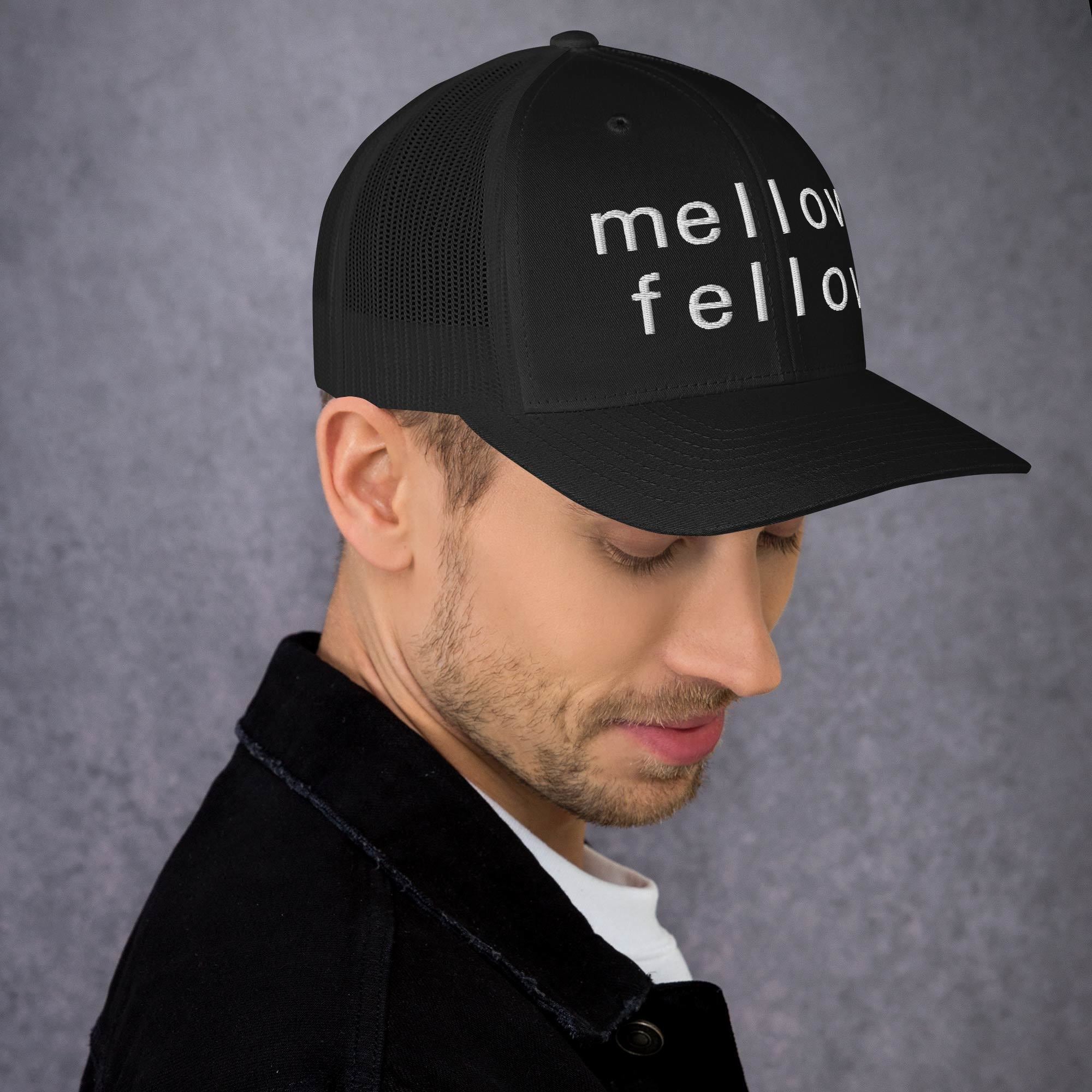 mellow fellow trucker cap