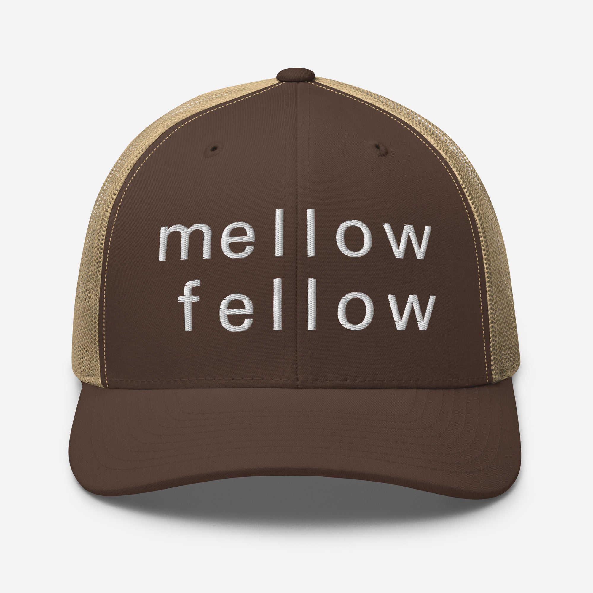 mellow fellow trucker cap