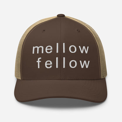 mellow fellow trucker cap