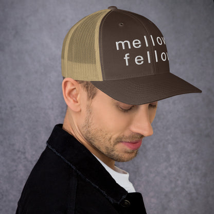 mellow fellow trucker cap