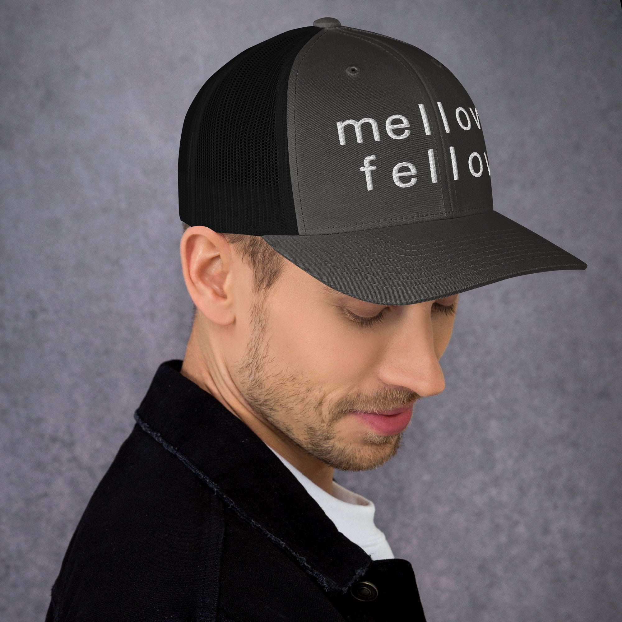 mellow fellow trucker cap