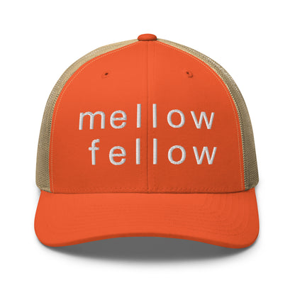 mellow fellow trucker cap