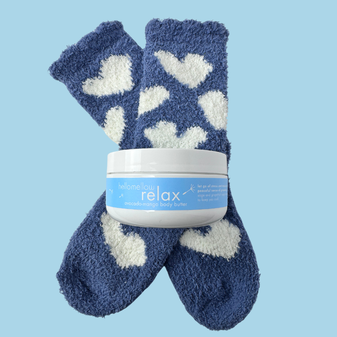 body butter &amp; cozy socks - pick your intention