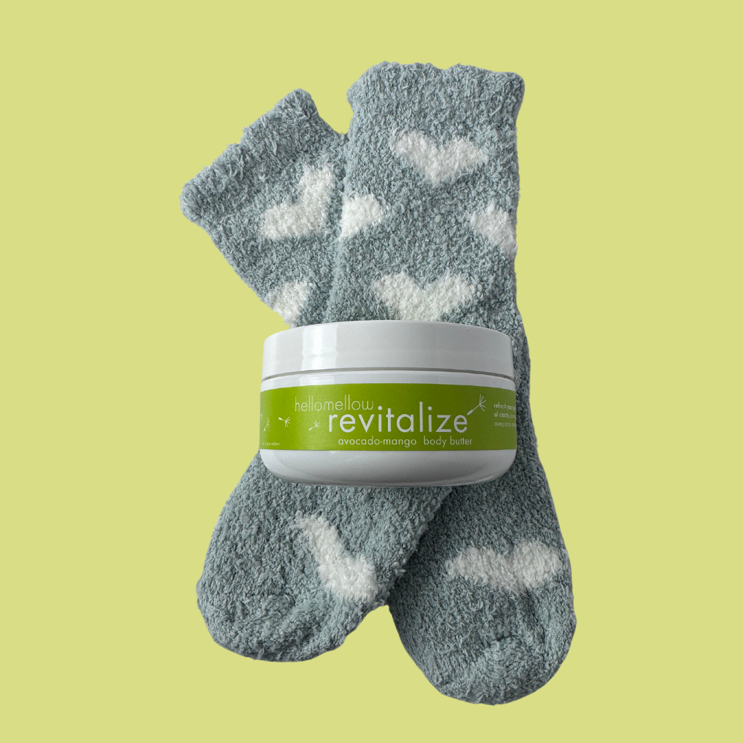 body butter &amp; cozy socks - pick your intention