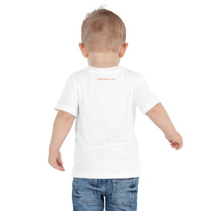 Toddler Mellow Kiddo Tee Orange