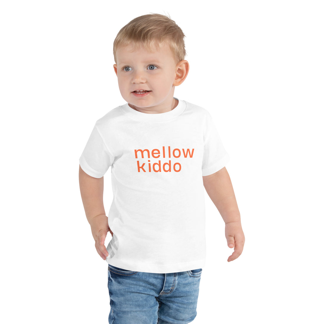 Toddler Mellow Kiddo Tee Orange