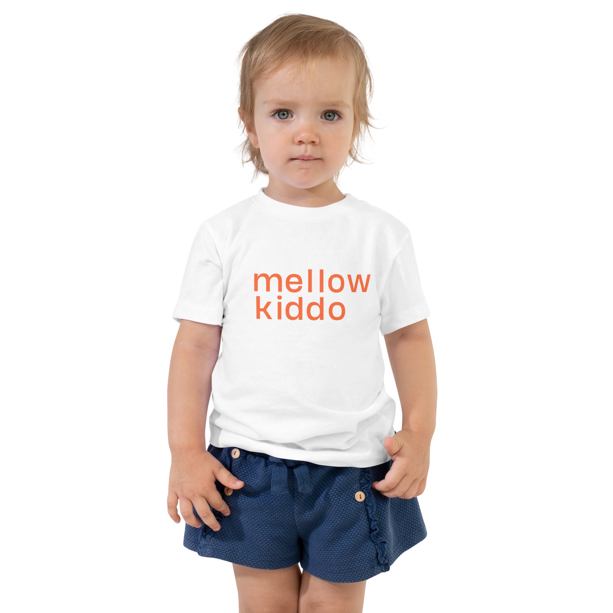 Toddler Mellow Kiddo Tee Orange