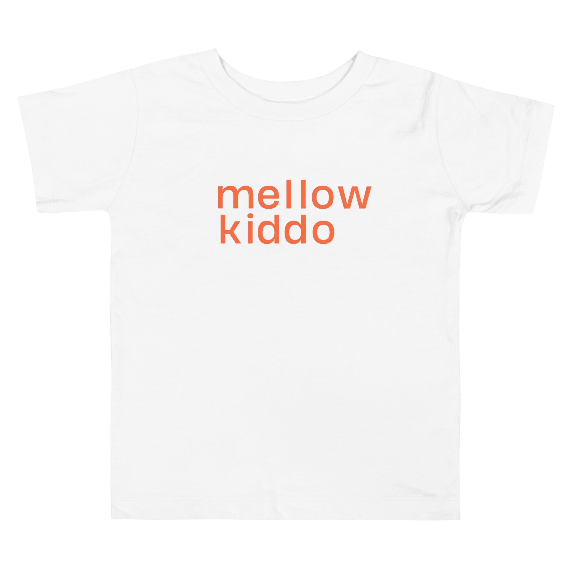 Toddler Mellow Kiddo Tee Orange