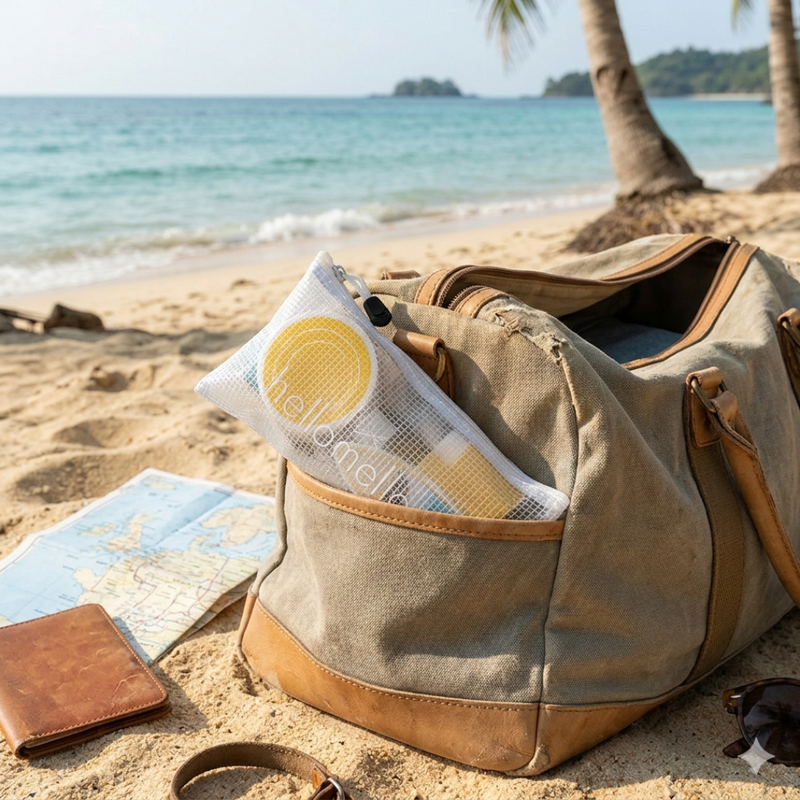 vacay vibes waterproof travel bag