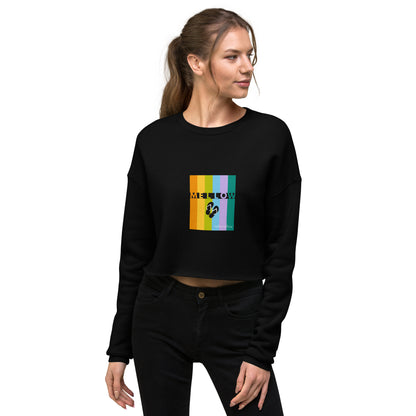 MELLOW Flip Flop Crop Sweatshirt